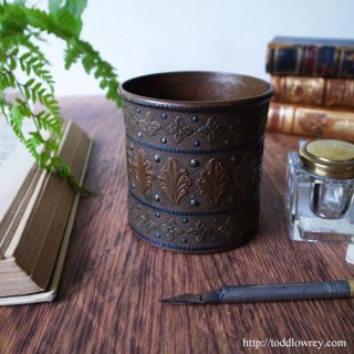 Antique Arts & Crafts Copper Pot