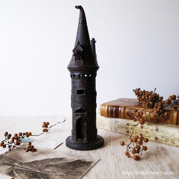 丸物 開店記念 塔 レトロ　年代物 ノルマンディーとイングランドを見極める物見の塔 / Observatoire de