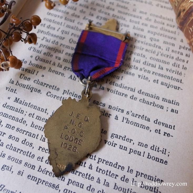 宣誓する人々」がまもる友・愛・真実 / Antique Medal of Odd