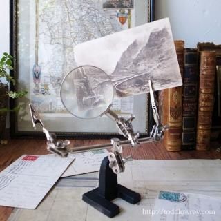 拡大鏡,ルーペ,アンティーク,Magnifying glass, 拡大鏡,ルーペ,アンティーク,Magnifying glass,