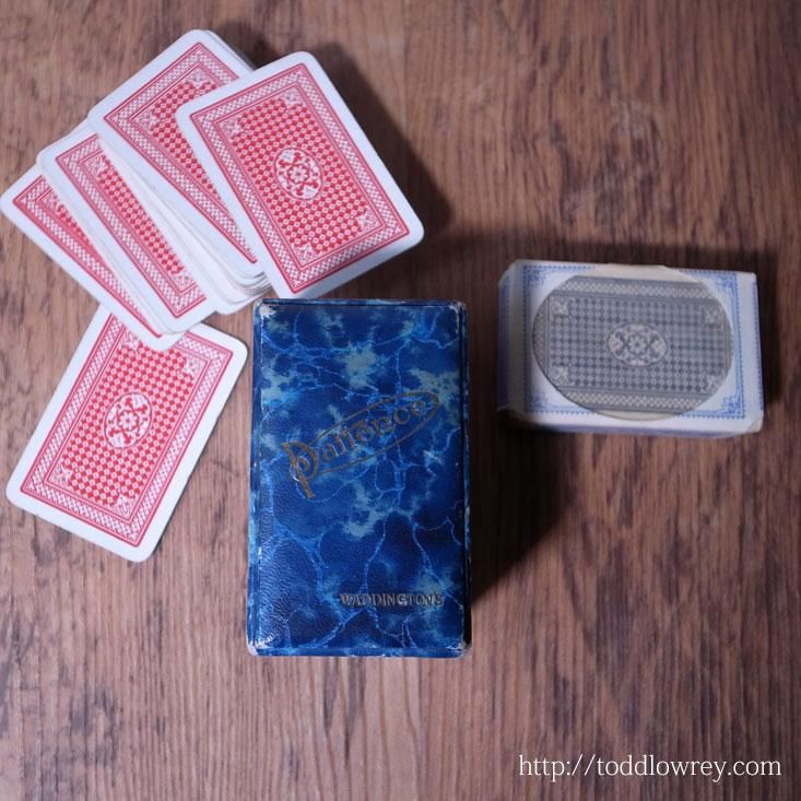 1933年9月12日のトランプ / Vintage Waddingtons Playing Card Two