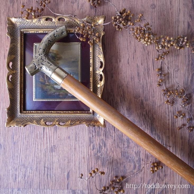紳士の為の仕掛け杖 / Vintage Two Pieces Walking Stick with