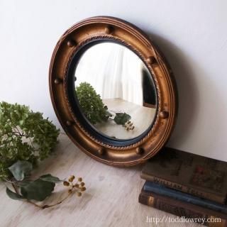 Ի׵Ĥʾɤ˽иˡΰ/ Regency Style Giltwood Convex Mirror