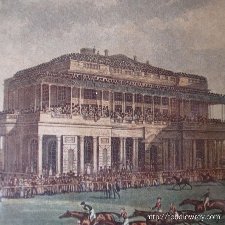 英国競馬の歴史に想いを馳せる / Antique Old Print with Frame