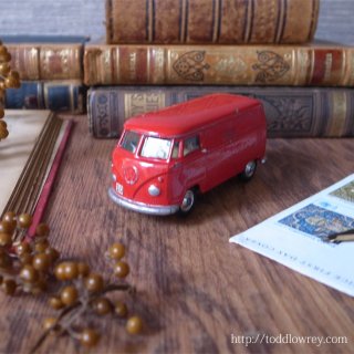 少年の日の想い出といつか来る日の憧れを乗せて / Vintage Miniature Volkswagen Transporter T1 by CORGI TOYS
