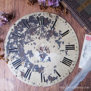 ヴィクトリアンの鉄道駅から / Antique Railway Dial Clock Face By John Walker