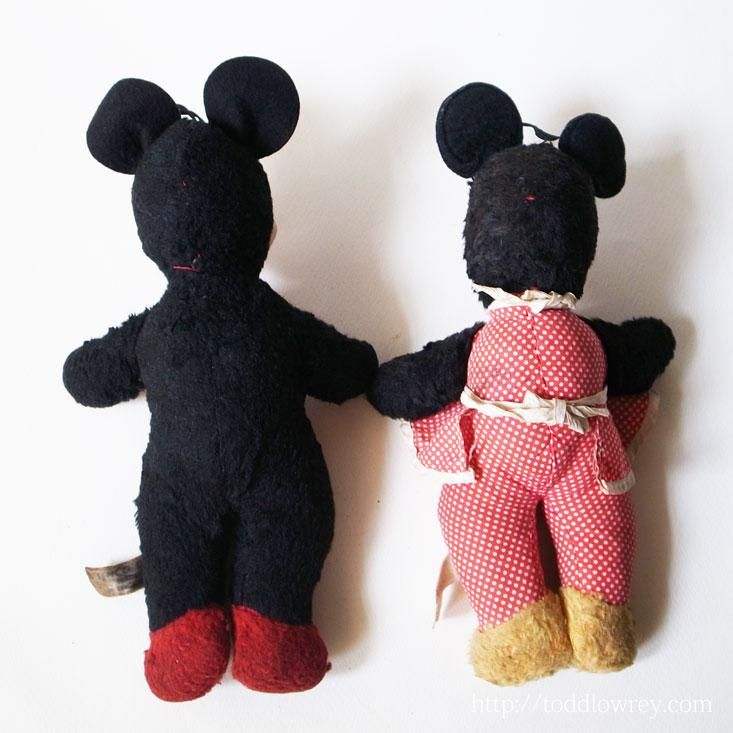 夢見ることを忘れない / Vintage Micky & Minnie Mouse Soft Toy 夢見ることを忘れない / Vintage Micky & Minnie Mouse Soft Toy