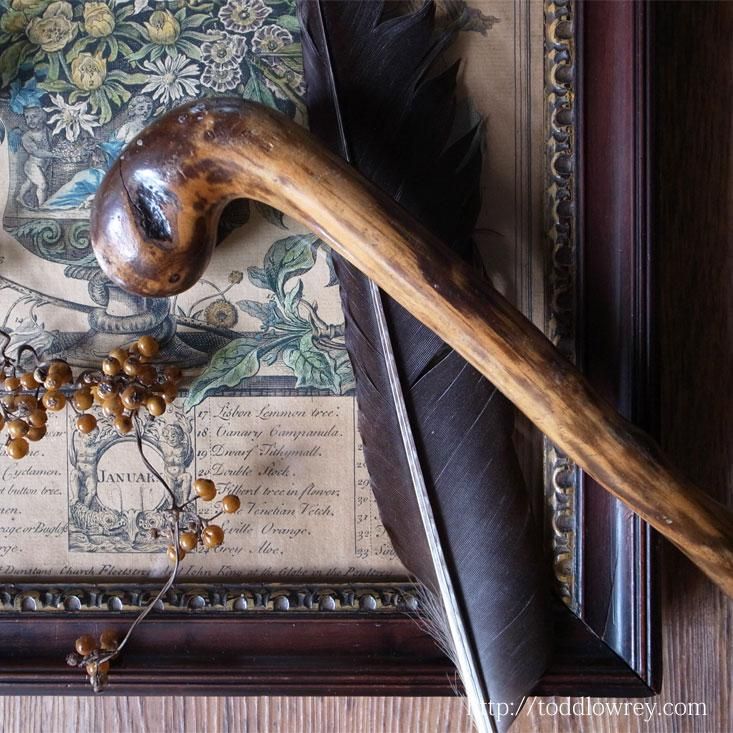 魔法使いの杖はいかが Antique Twisted Waliking Stick Todd Lowrey Antiques 魔法使いの杖はいかが Antique Twisted Waliking Stick Todd Lowrey Antiques