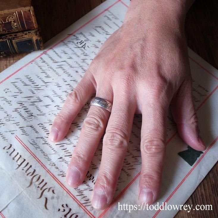 世界を支配する一つの指輪 / Vintage Silver Ring 世界を支配する一つの指輪 / Vintage Silver Ring