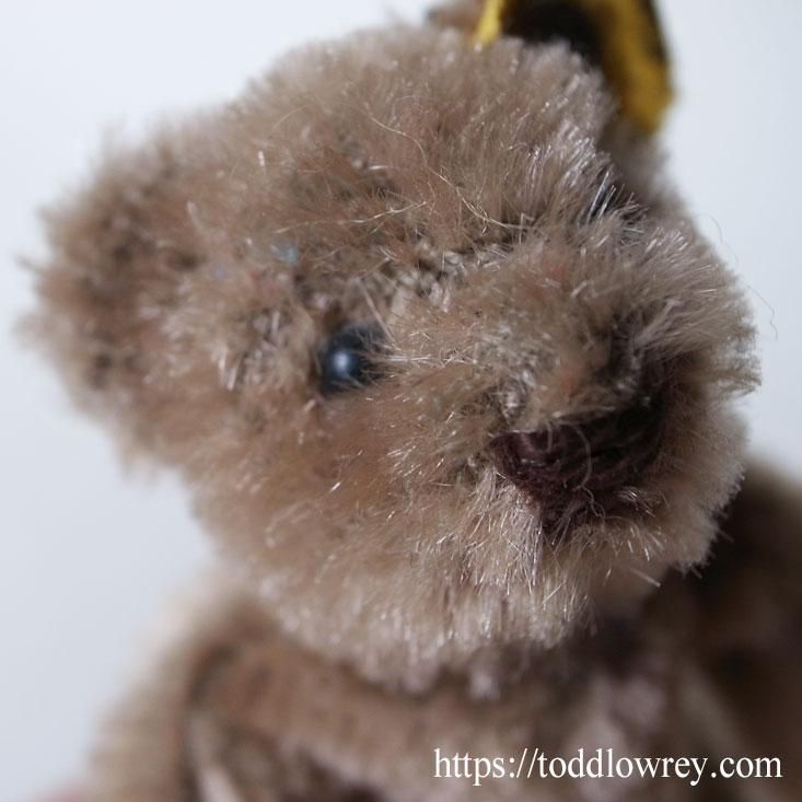 半世紀前のドイツから来たベア / Vintage Steiff Baby Teddy