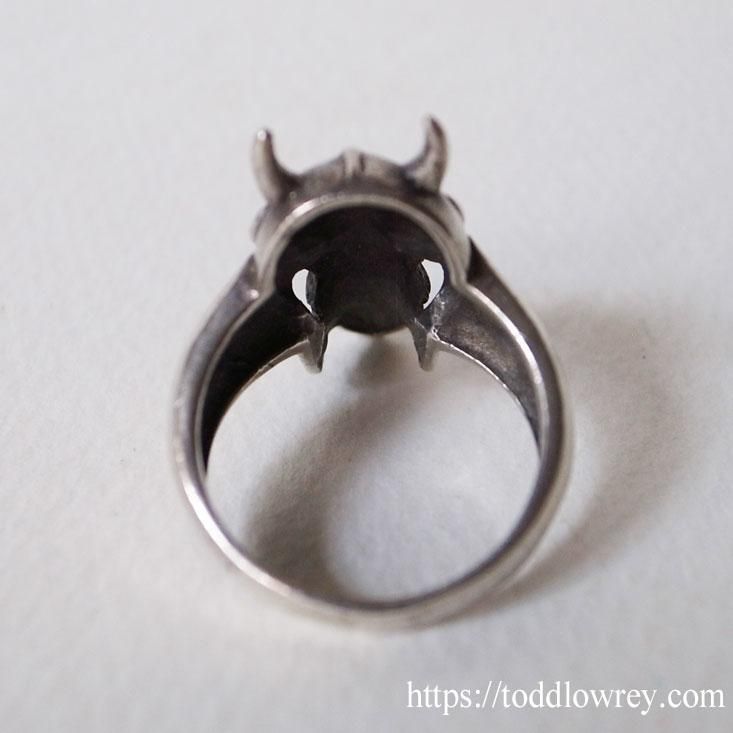 悪魔の力を手に入れる / Vintage Sterling Silver Ugly Ring