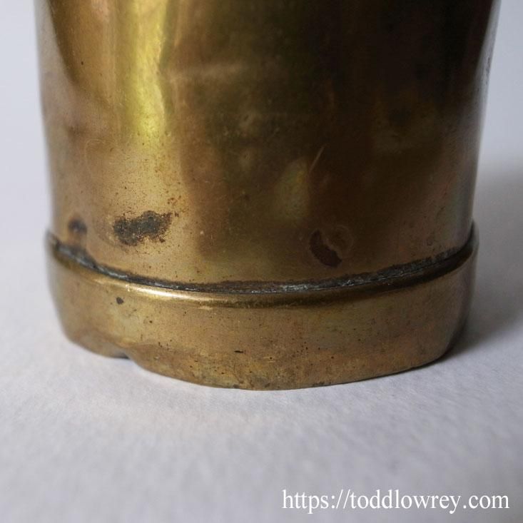 真鍮製のバケツはいかが / Antique Brass Miniature Bucket