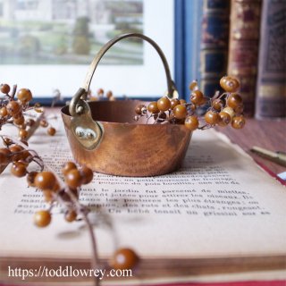 ȥȥפѹ / Antique Copper & Brass Miniature Pot