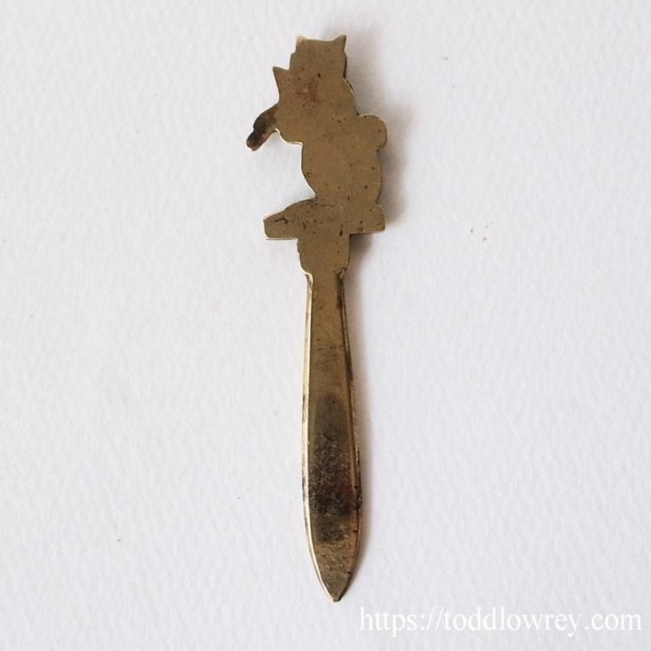 フィドル弾きの猫で手紙を開けよう / Antique Letter Opener 