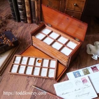 صﾦξȢ / Antique Victorian Optician's Small Box