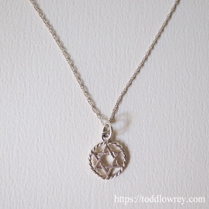貴方を護る銀の六芒星 / Vintage Sterling Silver Hexagram