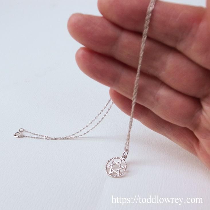 貴方を護る銀の六芒星 / Vintage Sterling Silver Hexagram
