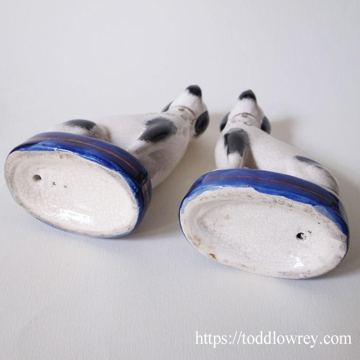 staffordshire England希少ヴィンテージモデル 愛され続けて数世紀 / Vintage Staffordshire Dog - Todd Lowrey