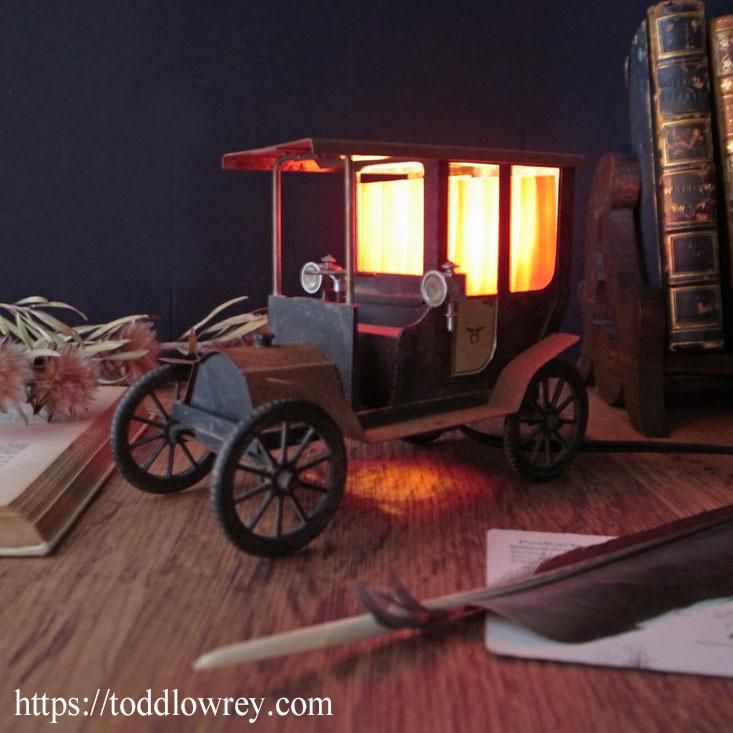 世紀初頭のイタリアの夜を想う Vintage Old Car Lamp Todd Lowrey Antiques 世紀初頭のイタリアの夜を想う Vintage Old Car Lamp Todd Lowrey Antiques