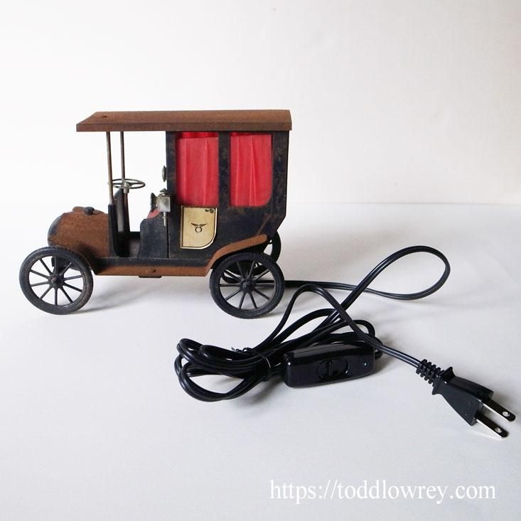 世紀初頭のイタリアの夜を想う Vintage Old Car Lamp Todd Lowrey Antiques