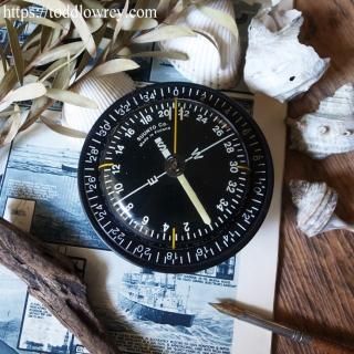 ĤγƳ̲α / Vintage SUUNTO Maritime Navigational Marine Compass