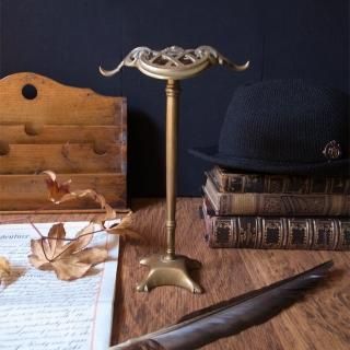 ʰ륹ɤϤ / Antique Victorian Brass Hat Stand with HookWig Stand)