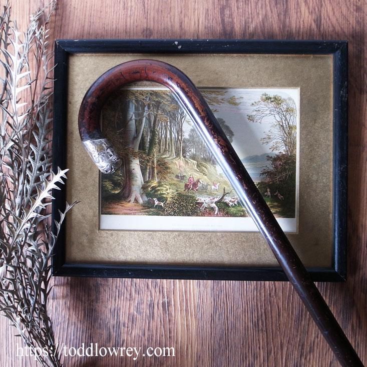 実直な英国紳士のステッキ / Antique Walking Stick with