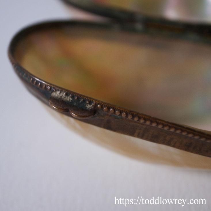 真珠色の貝のケース/ Antique MOP Rosary Case - Todd Lowrey 真珠色の貝のケース/ Antique MOP Rosary Case - Todd Lowrey