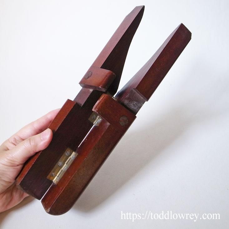 ブーツジャック　自作　無垢板 ブーツジャック自作無垢板