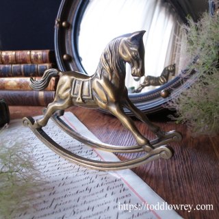 ɤϤϤ / Vintage Brass Rocking Horse