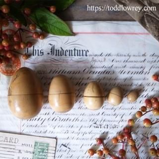 ŤʤäƸꤢҤ / Antique Wooden Nesting Egg