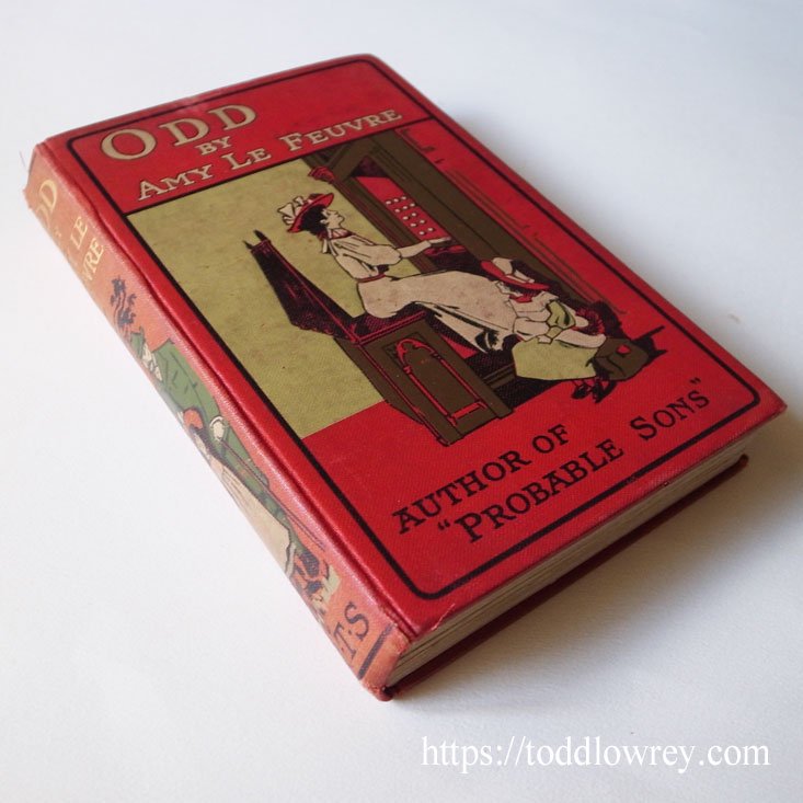 奇妙で可憐な赤い本 / Antique Book ODD by Amy Le Feuvre - Todd Lowrey Antiques