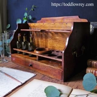 ۤѤ߽Ťͤ褦 /Antique Mahogany Chemists Stand by S.MAW, SON & SONS, LONDON