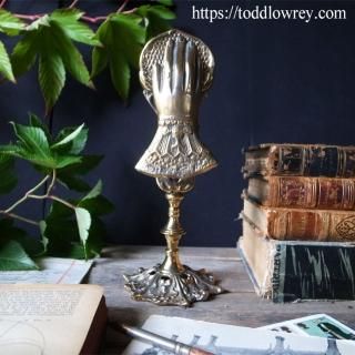 ݥƥ֤ħȥꥢμ / Antique Victorian Hand Clip Stand