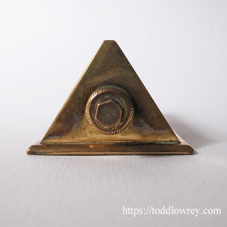 回る暦は永遠に / Antique Perpetual Desk Calendar Triangular 回る暦は永遠に / Antique Perpetual Desk Calendar Triangular