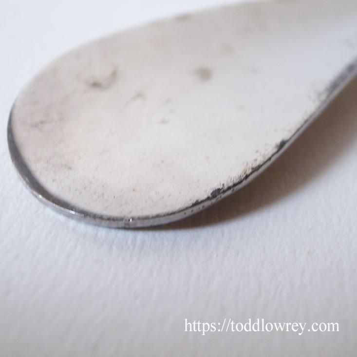 キューピッドの松明を貴方に / Antique Silver Handle Shoe Horn