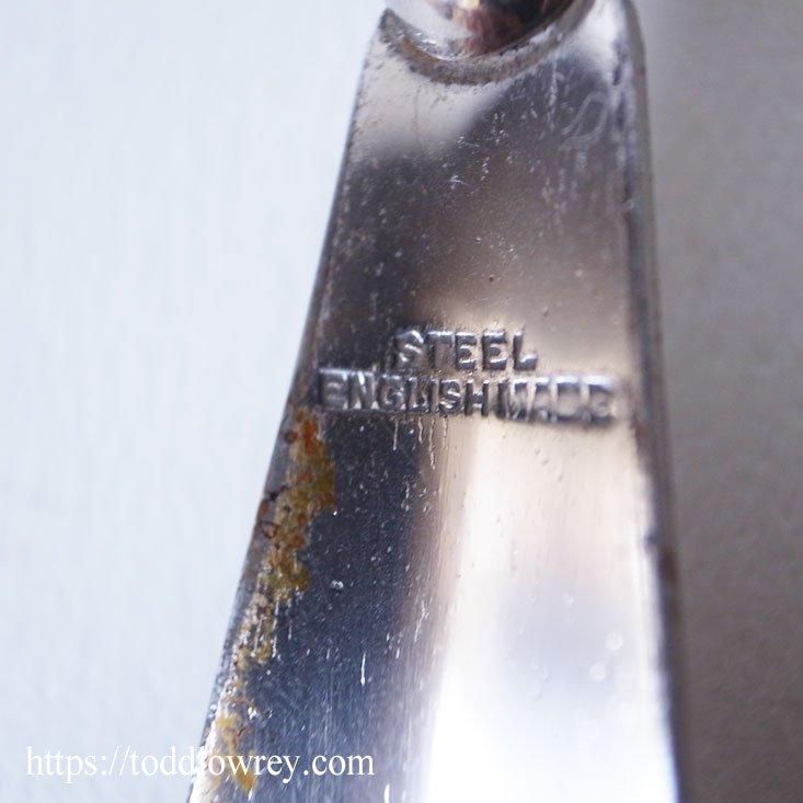 キューピッドの松明を貴方に / Antique Silver Handle Shoe Horn