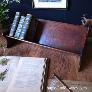 ܤ٤륪(դ)/ Antique Oak Book Trough 