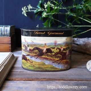 ϤȴŤǥ / Vintage Tin Caddy by Pierrot Gourmand