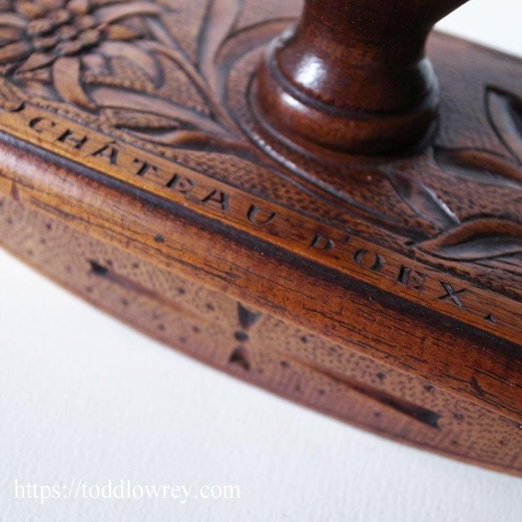 芳しいアルプスの妖精をデスクに / Antique Hand Ink Blotter