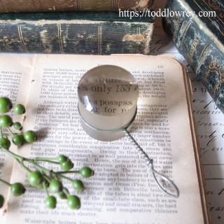 ŪƩ / Antique Stanhope-type Magnifying Glass