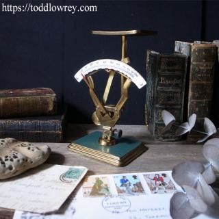 쥿ۤѤ / Antique German Table Lever Postal Scale by JMAZ