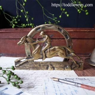 ߤ쥿å / Vintage Brass Letter Rack 