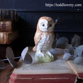 ͥǼΥե / Vintage BESWICK Barn Owl Figure