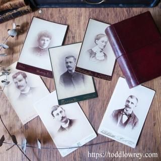 Сǥܤ˻줿/ Antique Photograph Case & Portrait Photograph