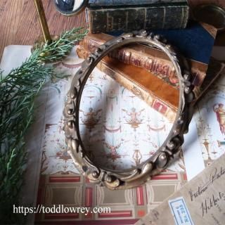餫ʥե̤⿧κз / Antique Oval Guilt Frame
