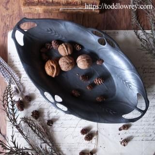 ꥹξޤϼԤζ / Art Nouveau Pewter Bowl with the Wheat 