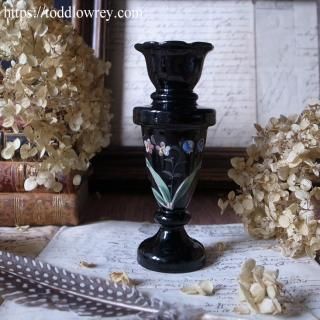 ƩʼƩƤߤ180ǯκз/Antique Biedermeier Glass Vase 