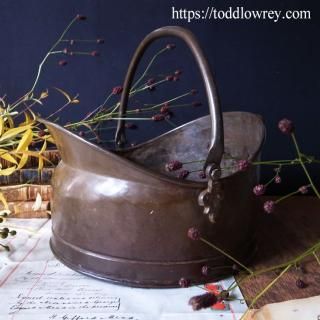 ϧƤƯ / Antique Victorian Coal Scuttle