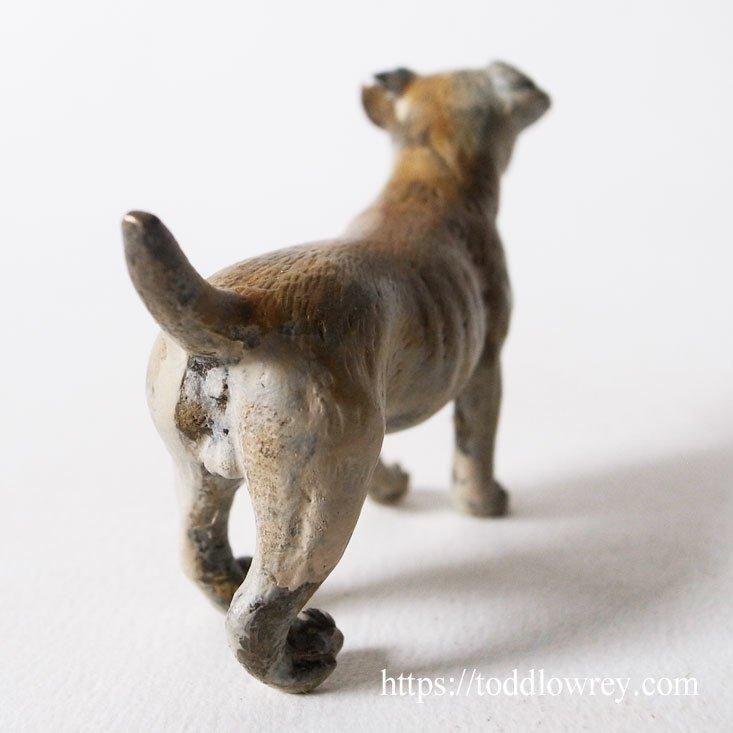 元気で好奇心旺盛な牧師の犬 / Antique Cold Painted Vienna